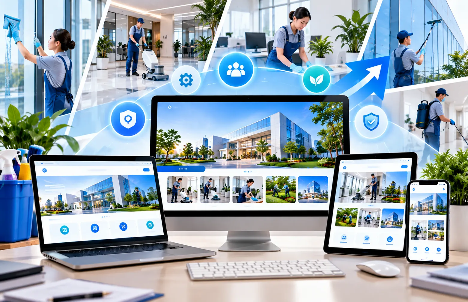 Thiết kế website công ty dịch vụ