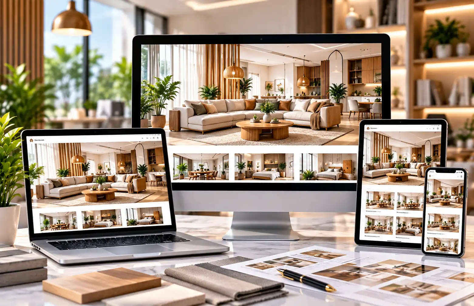 Thiết kế website nội thất
