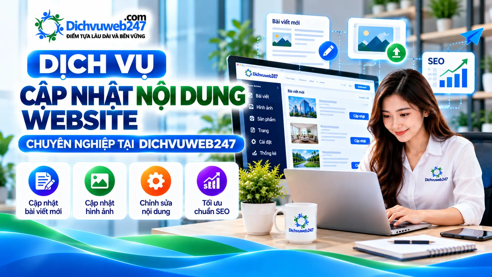 Dịch vụ cập nhật nội dung website chuyên nghiệp tại DichvuWeb247 dich-vu-cap-nhat-noi-dung-website