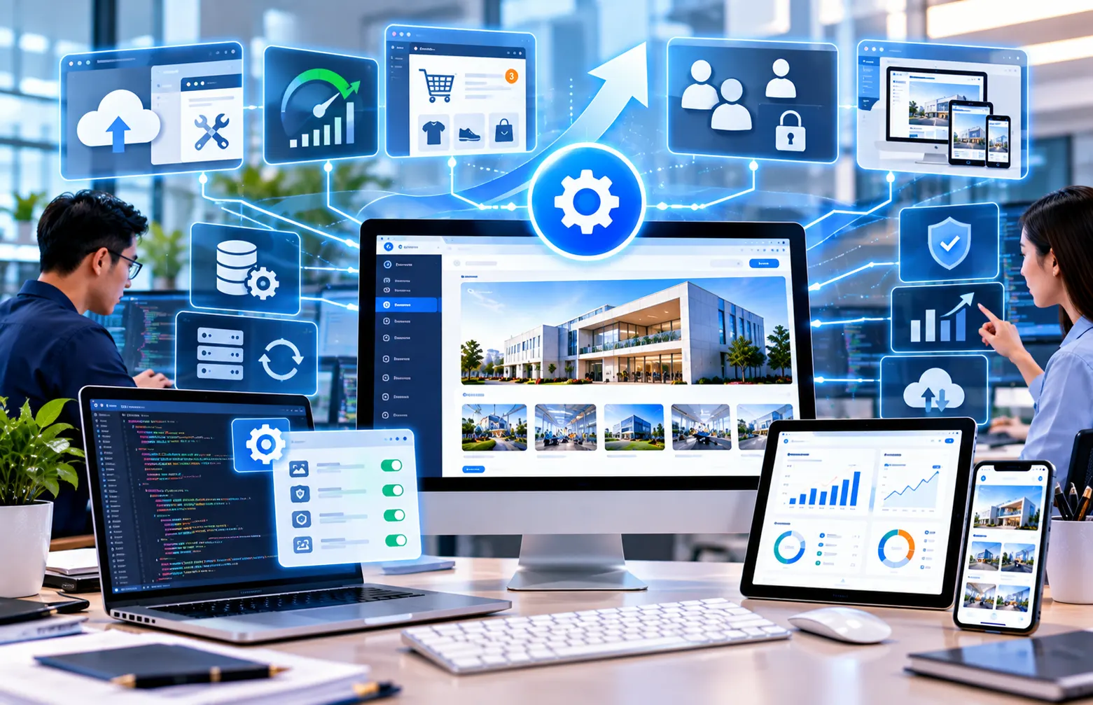 Nâng cấp chức năng website chuyên nghiệp