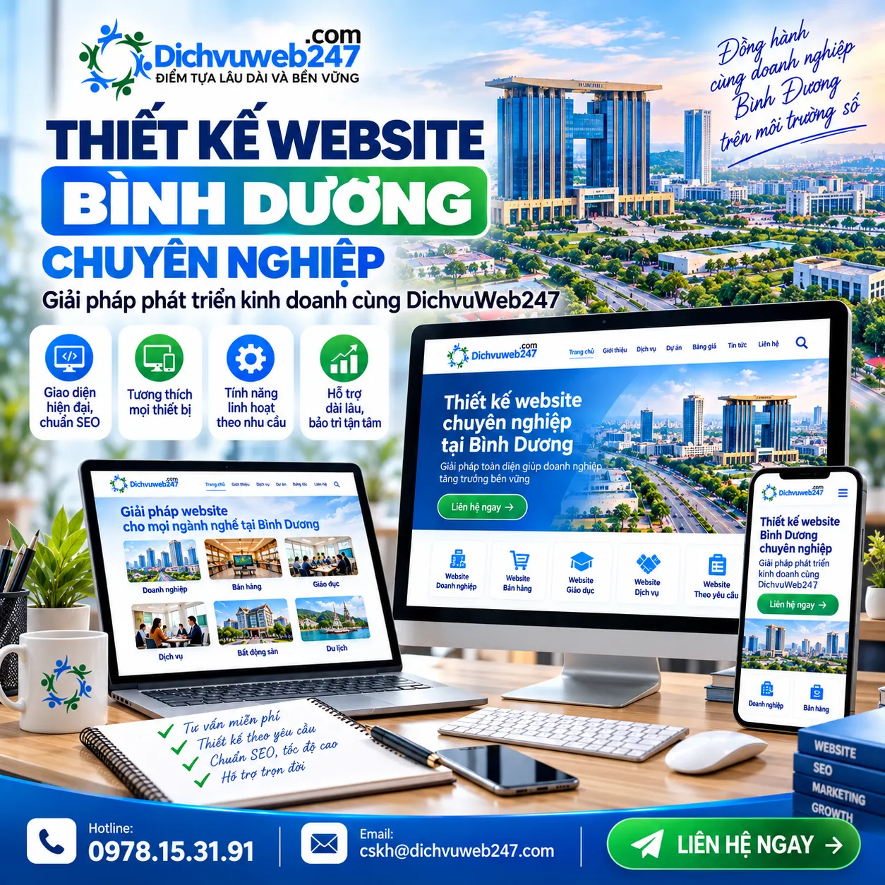Thiết kế website Bình Dương chuyên nghiệp tại DichvuWeb247 thiet-ke-website-binh-duong