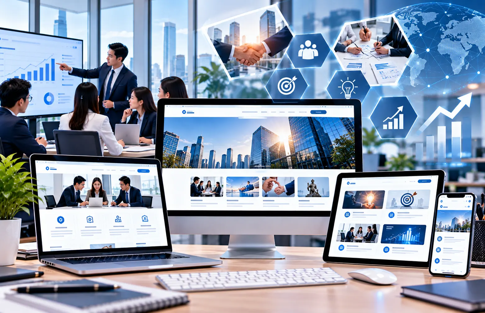 Thiết kế website công ty tư vấn