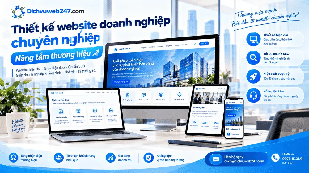 Thiết kế website doanh nghiệp