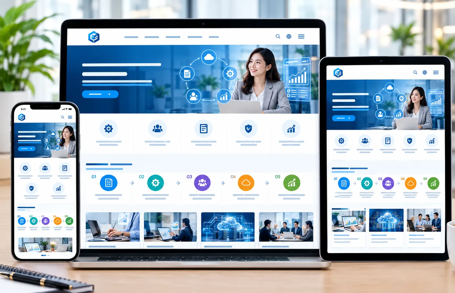 Thiết kế website theo quy trình doanh nghiệp