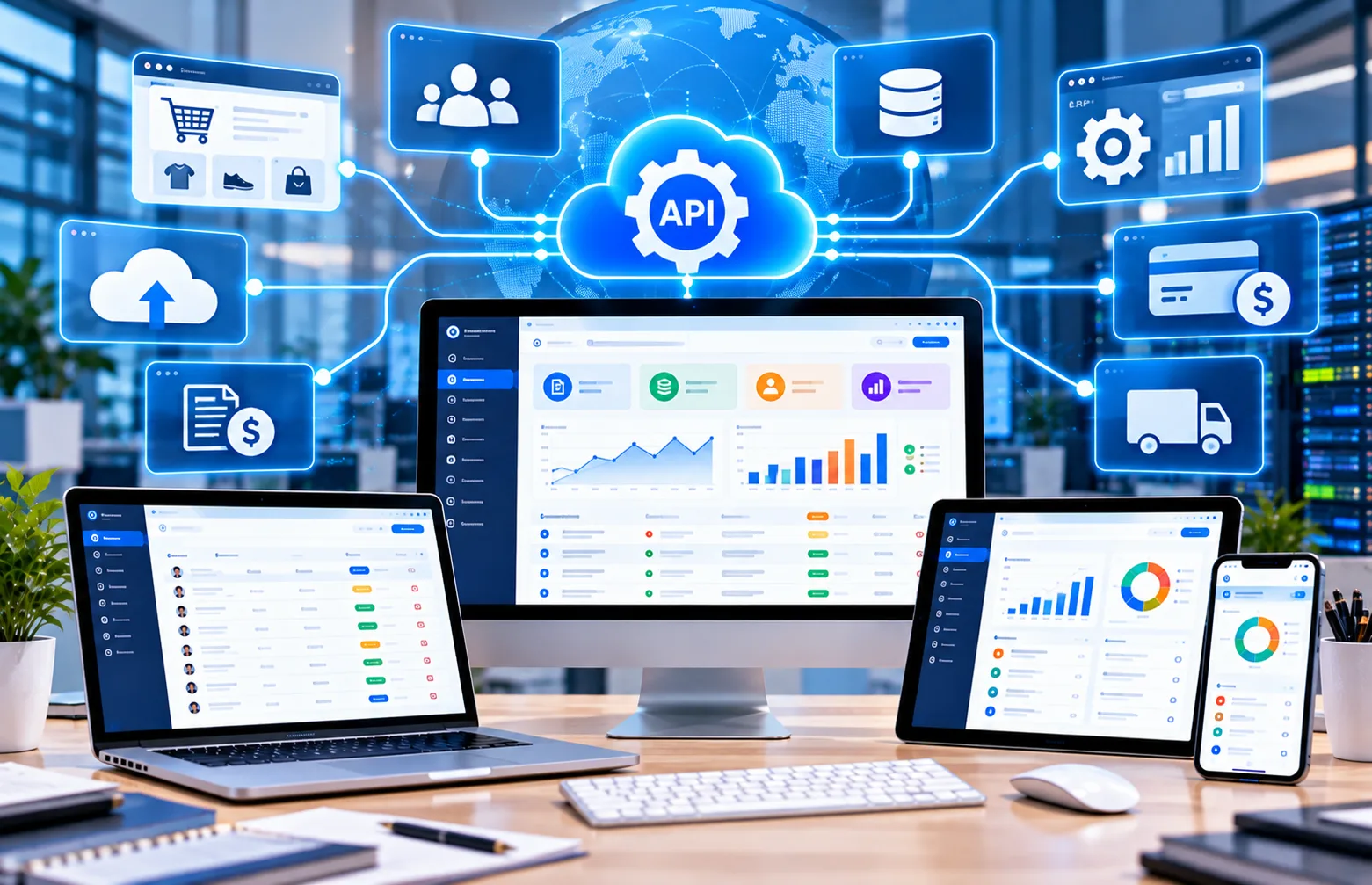 Thiết kế website tích hợp API theo yêu cầu