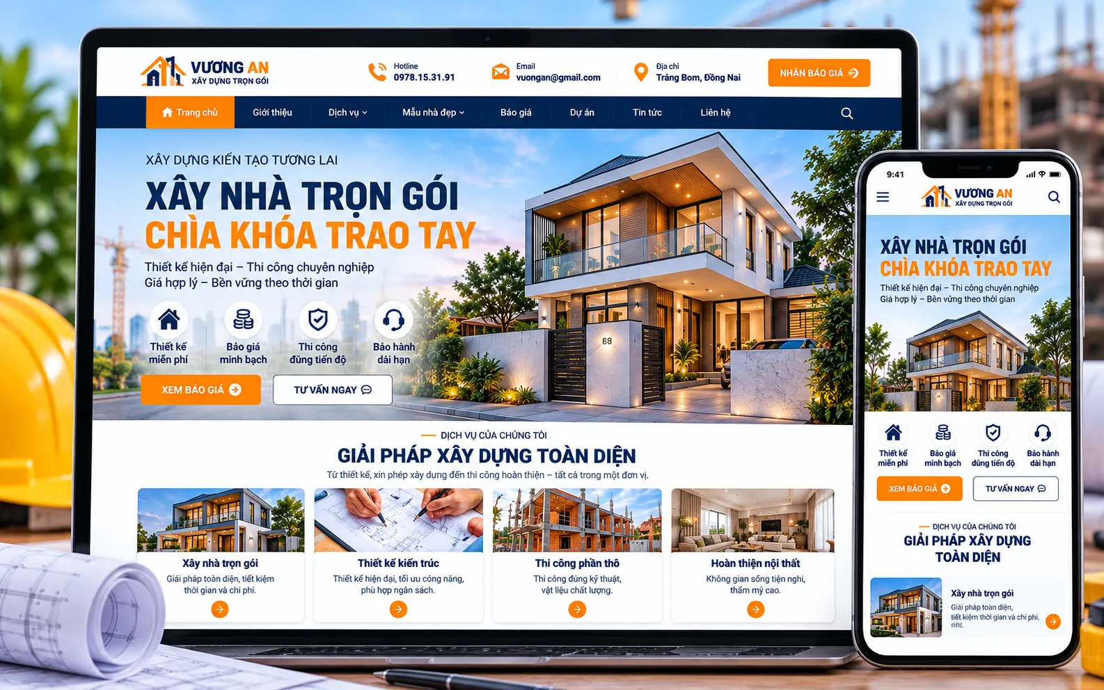 Khách hàng ngành xây dựng