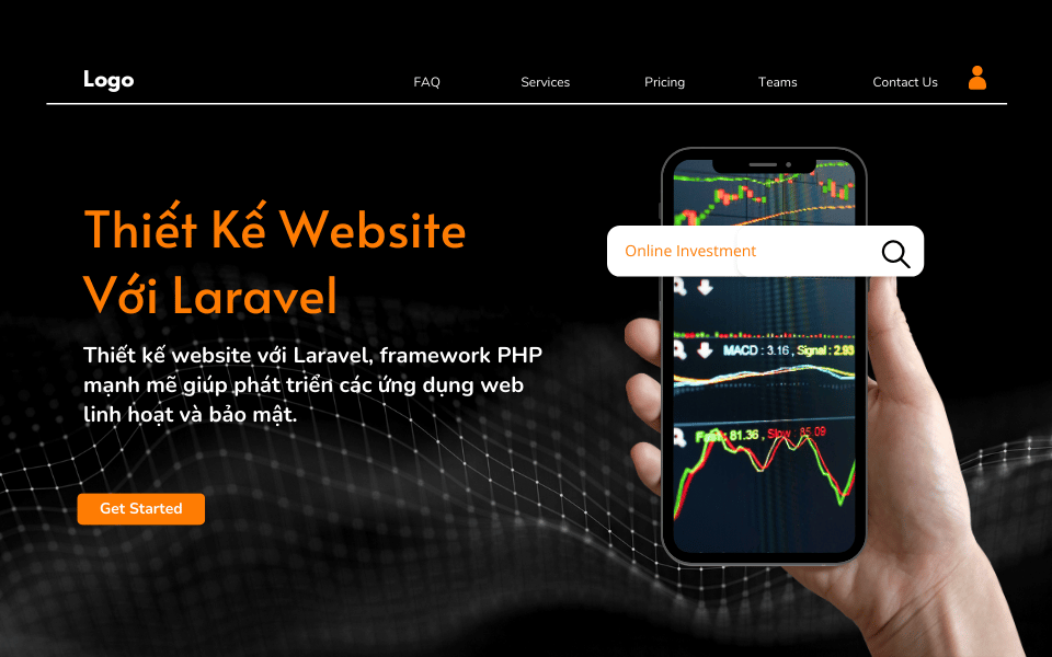 thiết kế website với Laravel