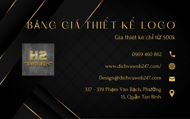 Bảng Giá Thiết Kế Logo Tại H2 Design