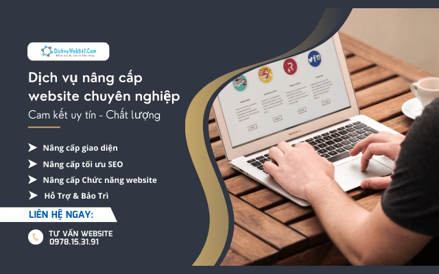 Dịch vụ Nâng Cấp, Tối Ưu Website Chuyên Nghiệp