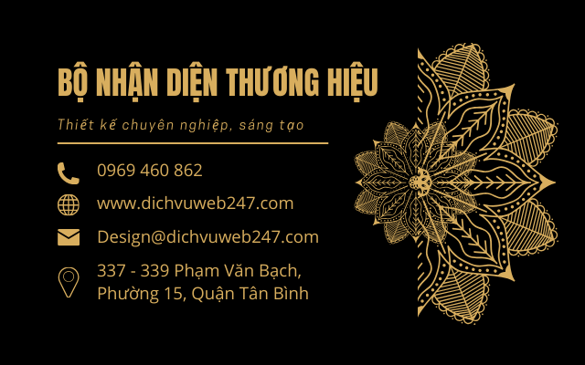 Bảng giá thiết kế bộ nhận diện thương hiệu